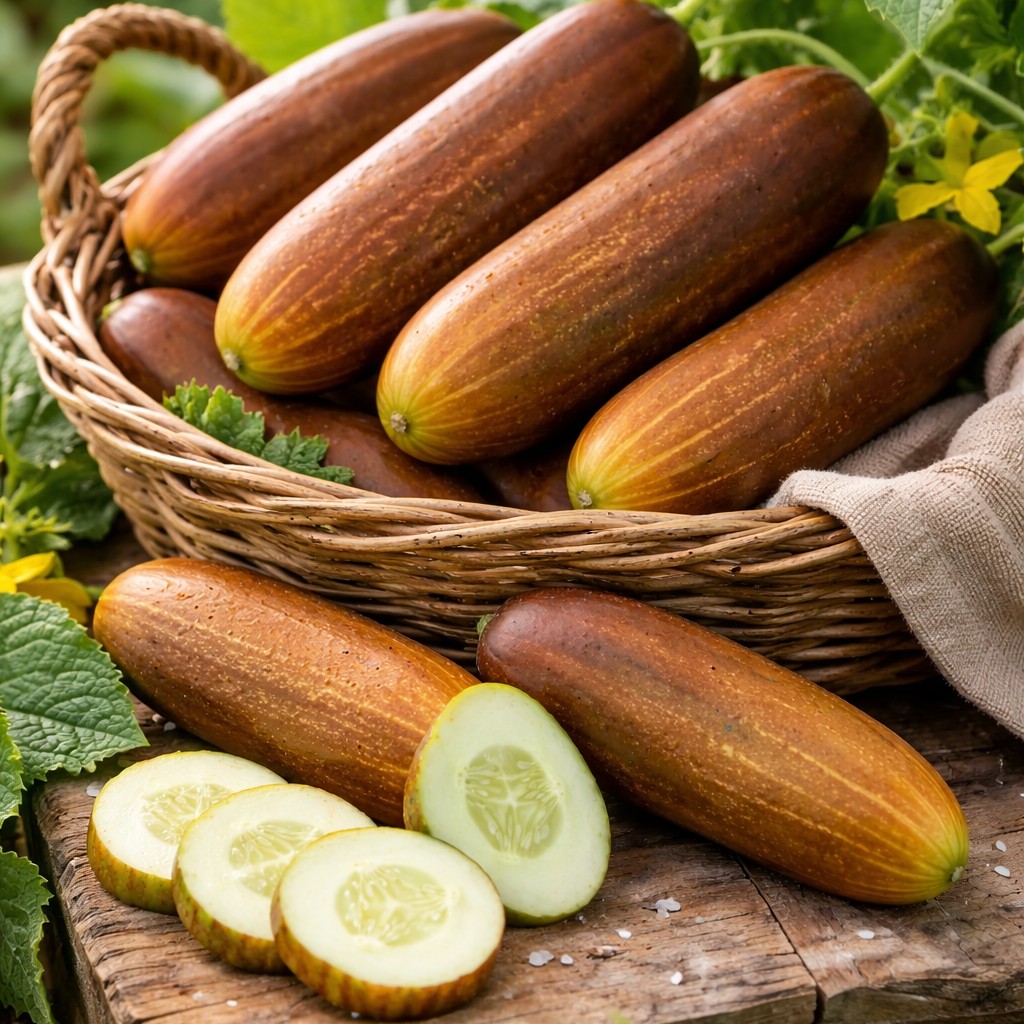 Brown Russian Cucumber